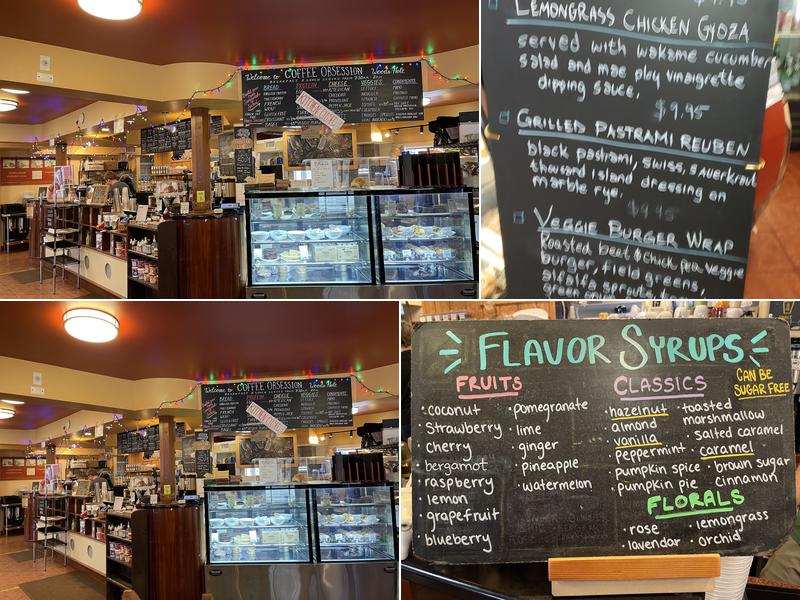 Coffee Obsession Menu