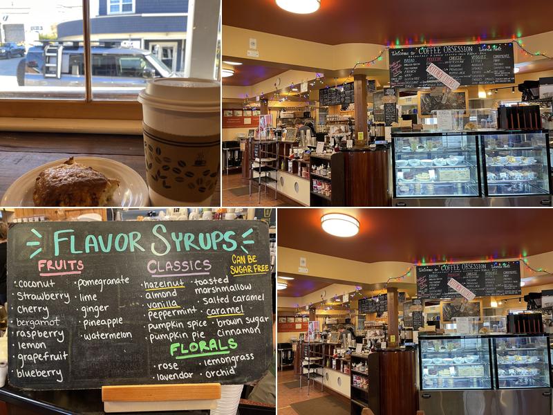 Coffee Obsession Menu