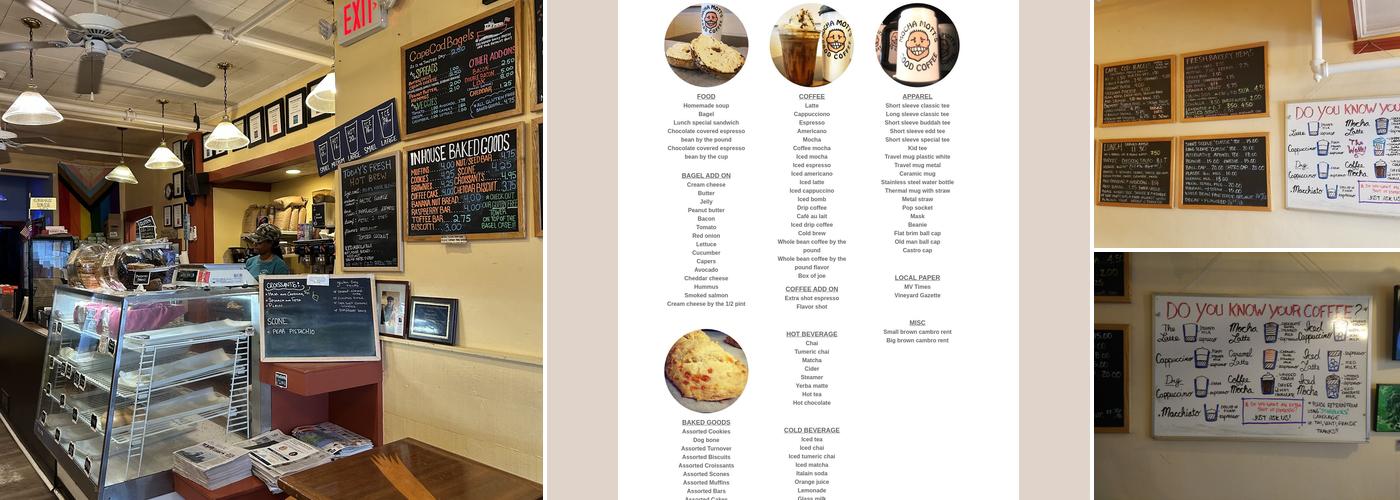 Mocha Mott's Menu