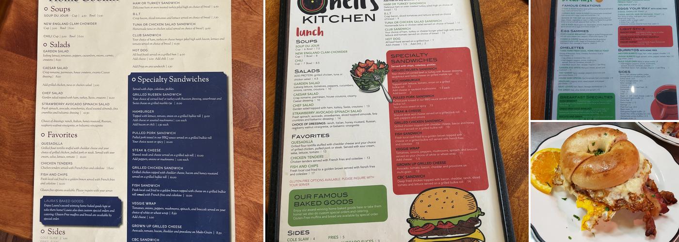 Oneil's Kitchen Menu