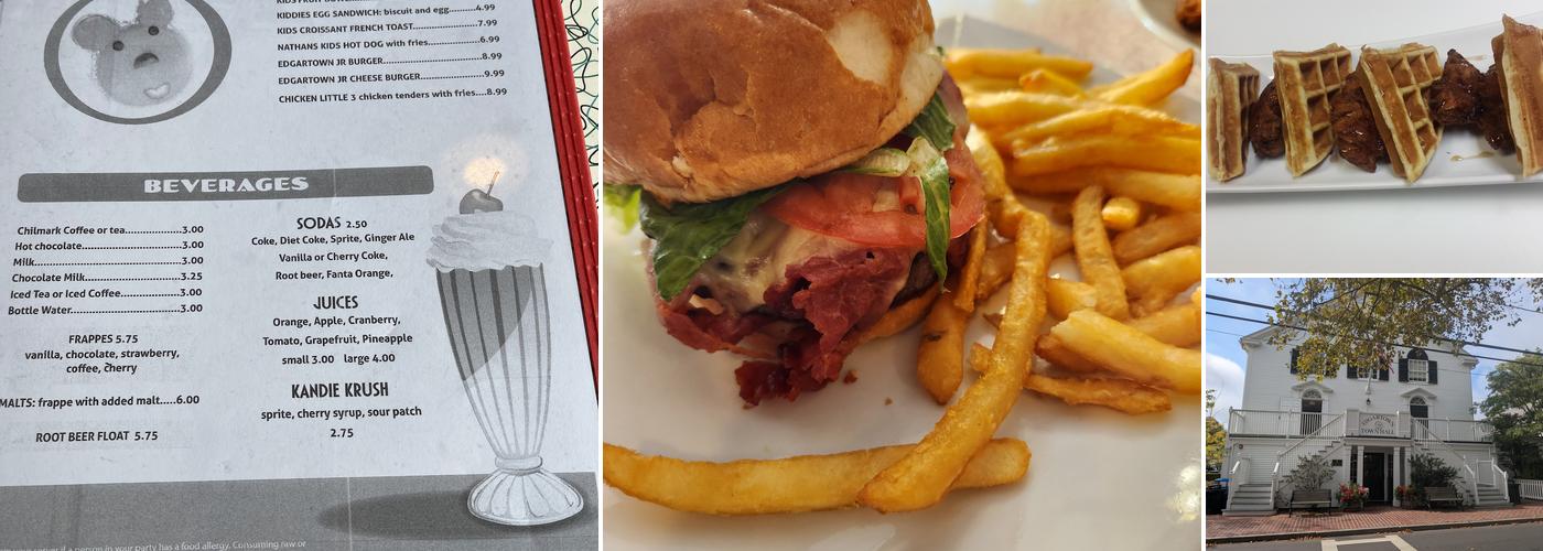 Edgartown Diner Menu