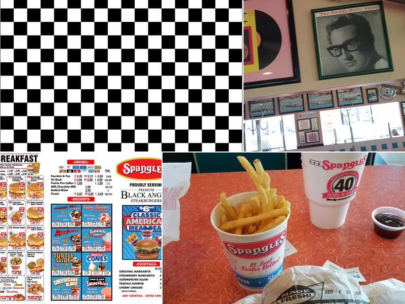 Spangles Menu