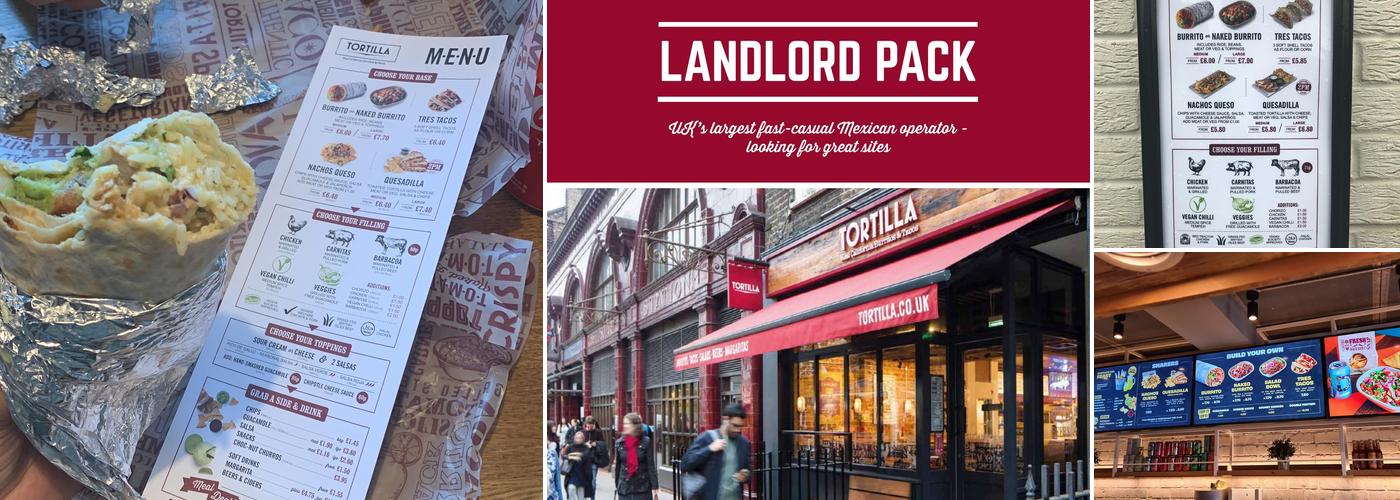 Tortilla Southwark Menu