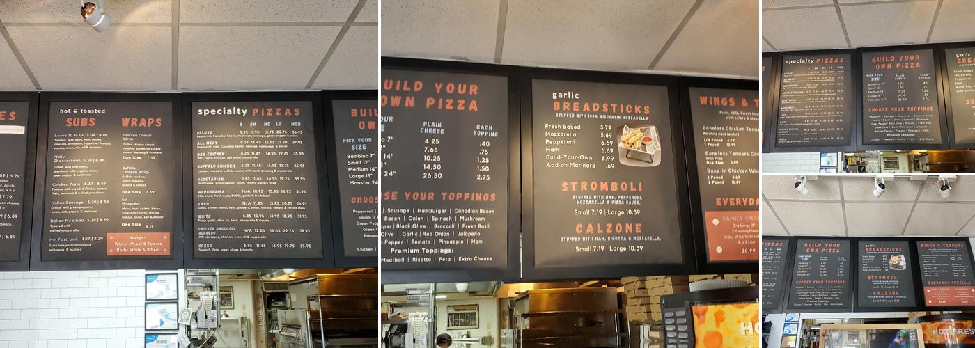 Jason's Ny Pizza - Hammond St Menu