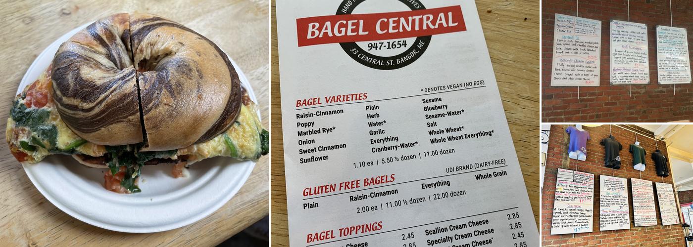 Bagel Central Menu
