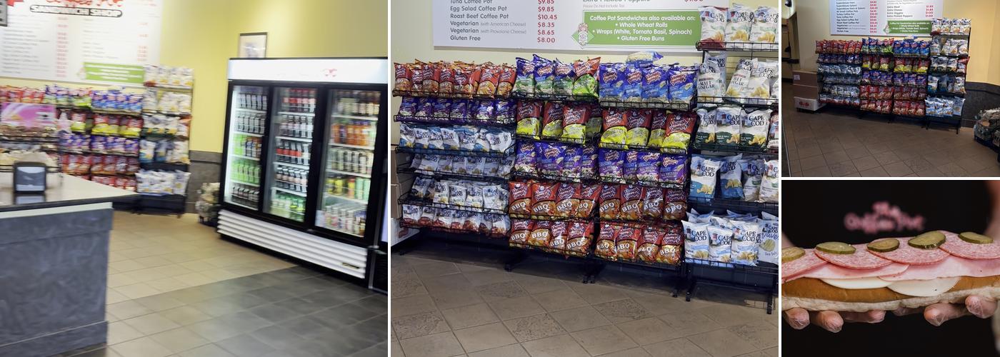 The Coffee Pot Sandwich Shop Menu