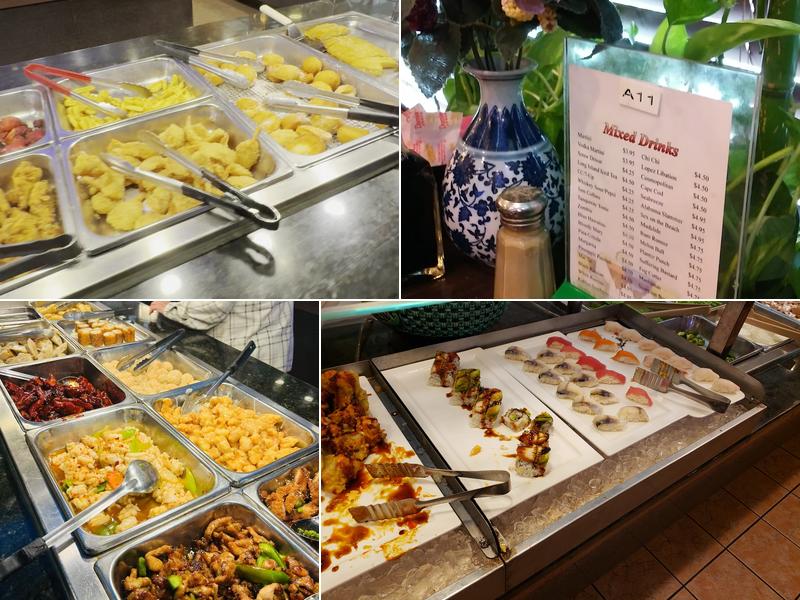 Happy China Buffet Menu