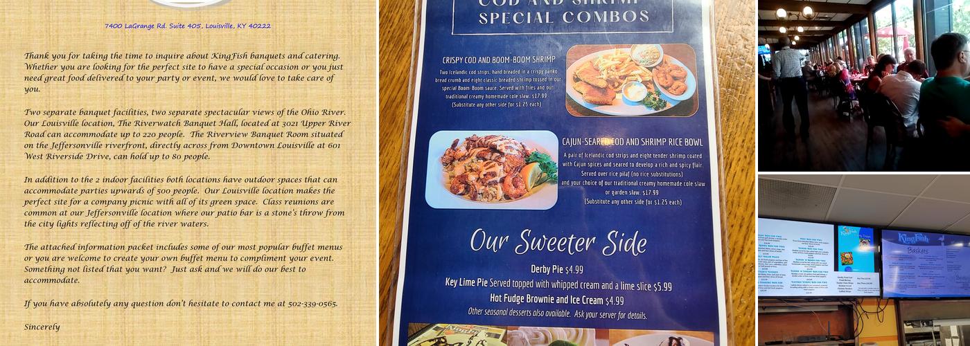 KingFish Menu