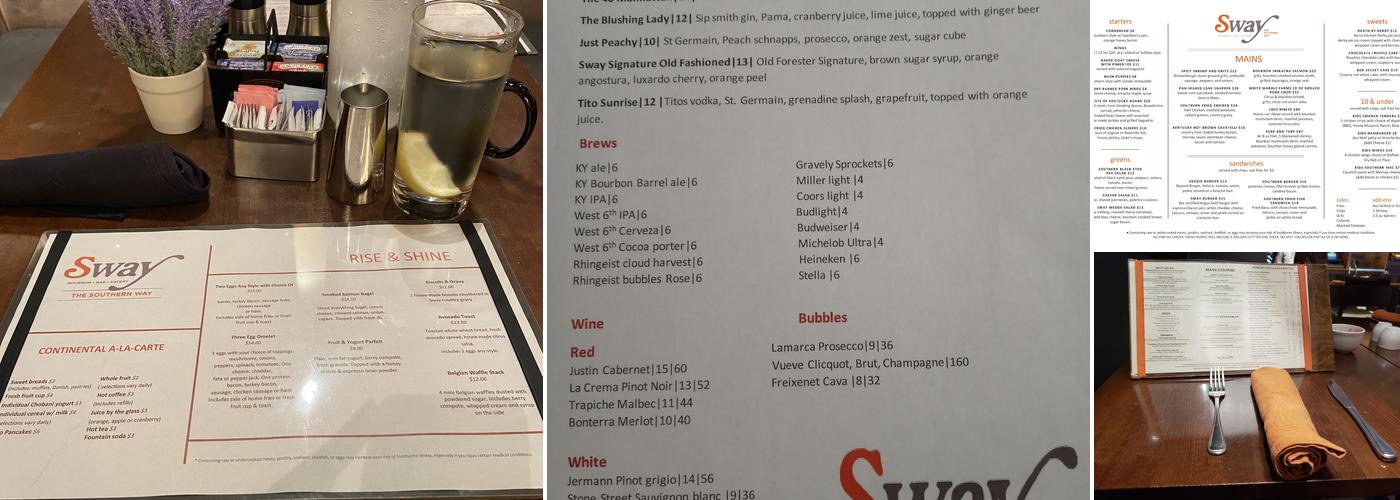 Sway Menu