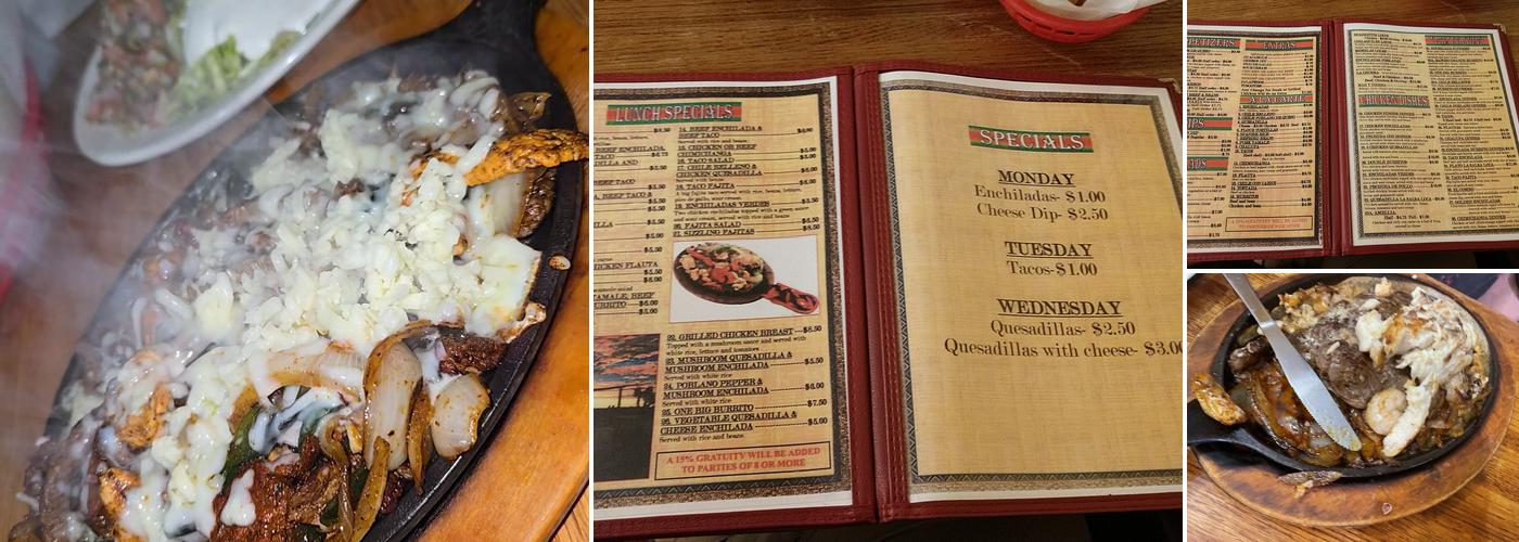 Rancho Los Fuentes Menu