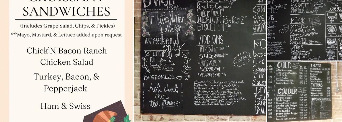 The Coffee Pot Amory Menu