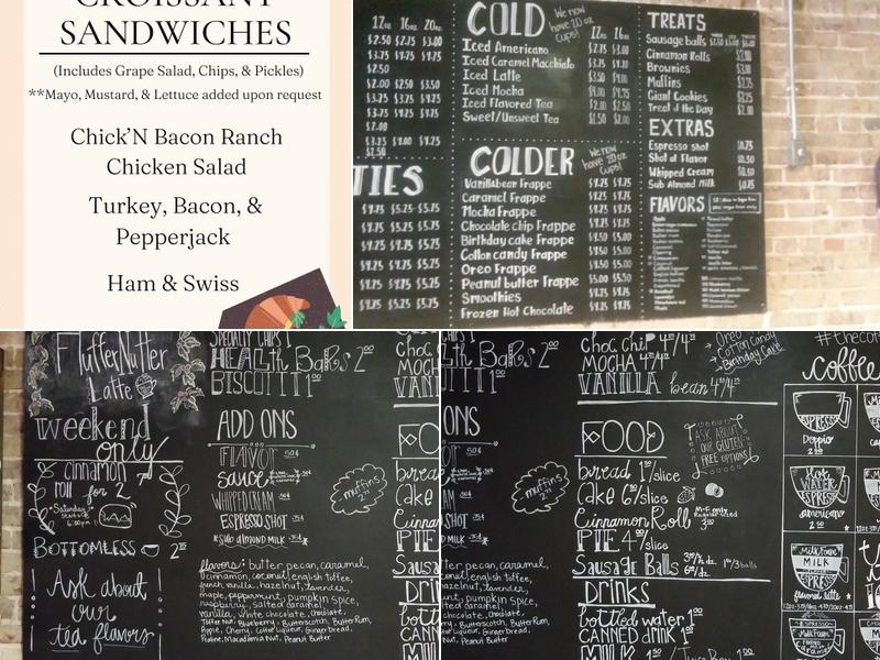 The Coffee Pot Amory Menu