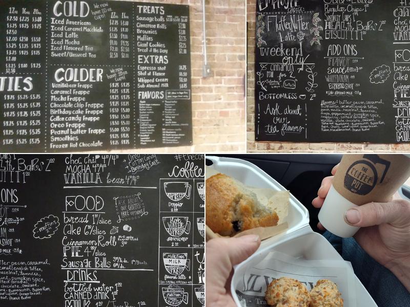 The Coffee Pot Amory Menu