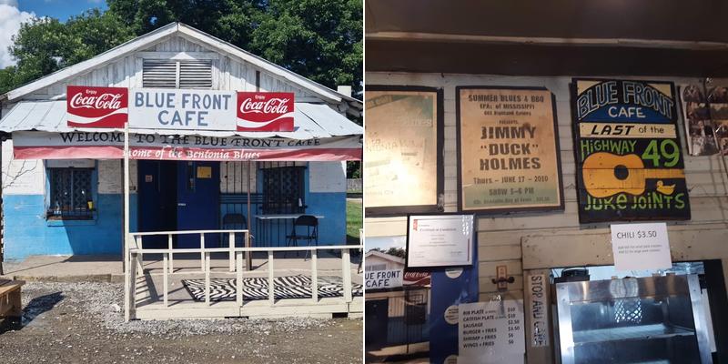 Blue Front Cafe Menu
