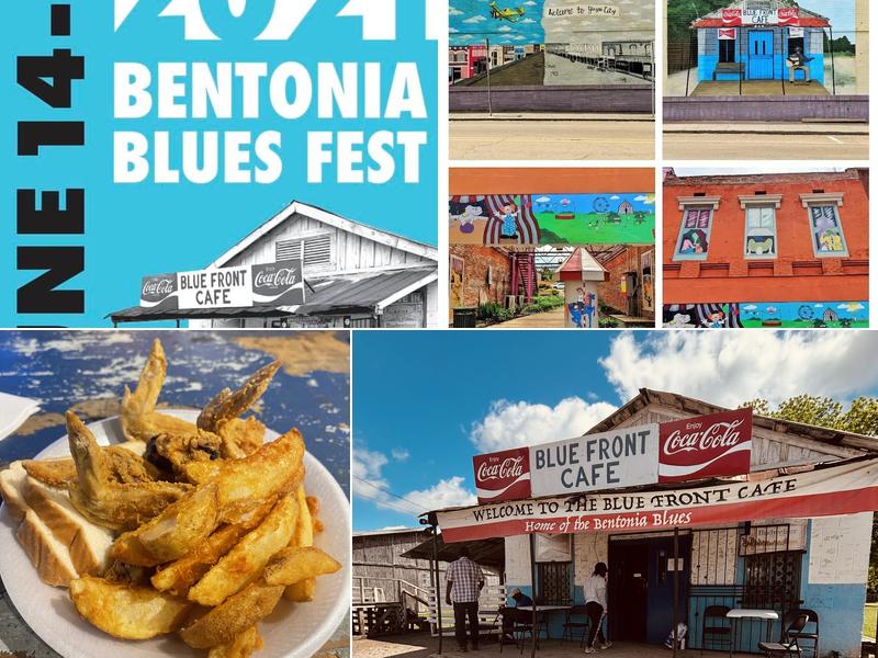 Blue Front Cafe 107 W Railroad Ave, Bentonia