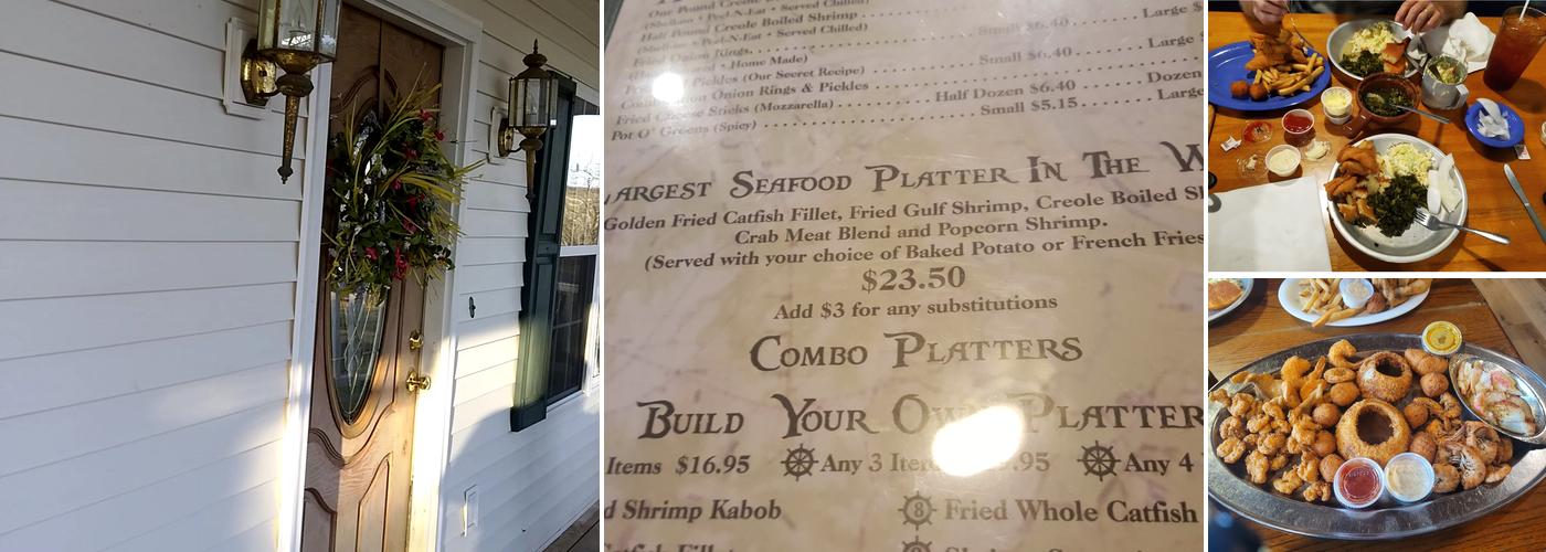 Top O' The River Menu