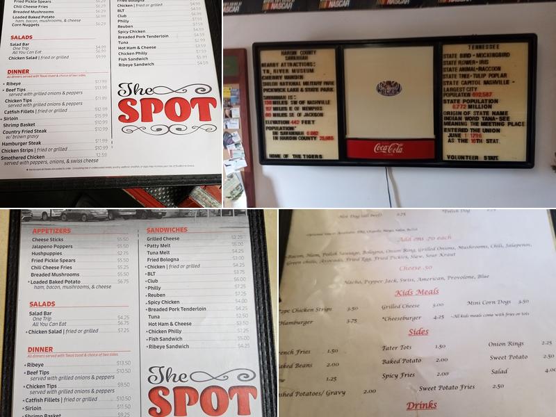 Spot Menu