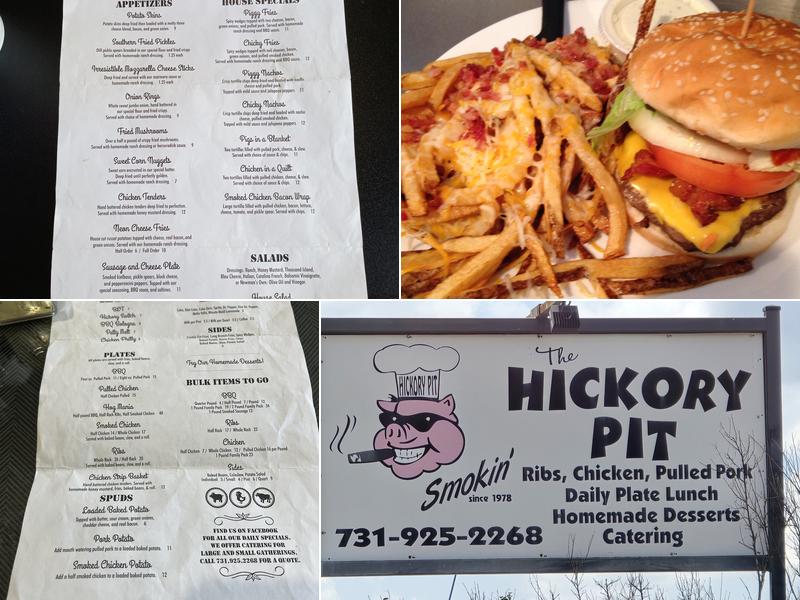 Hickory Pit Menu