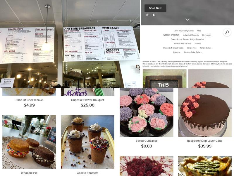 Mara's Cafe & Bakery Menu