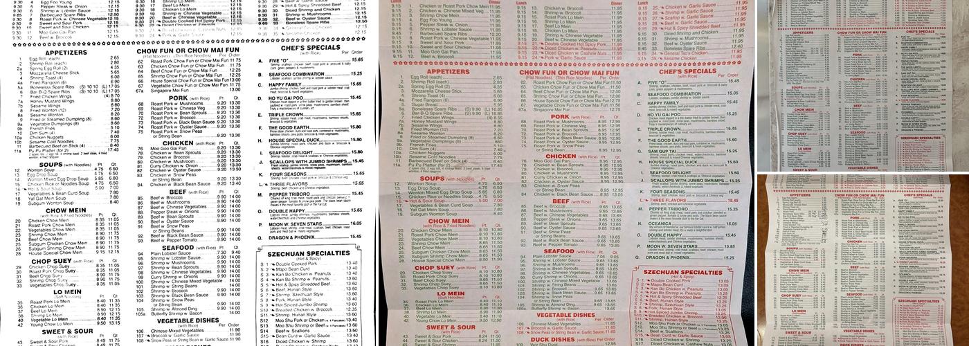 Sing Loong Kitchen Menu