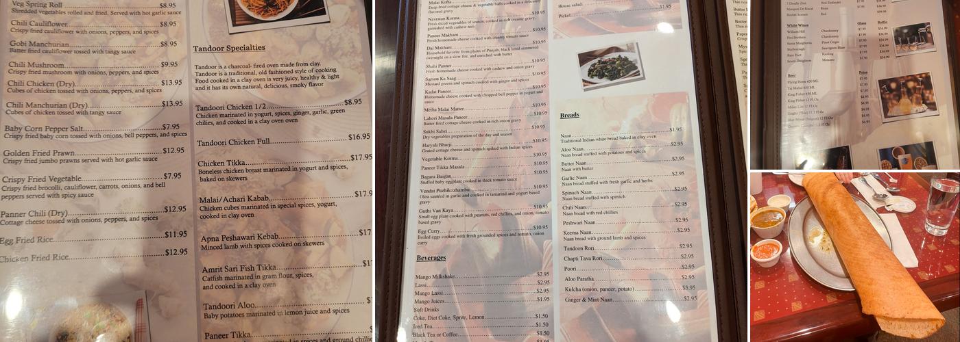 Apna Kitchen Menu