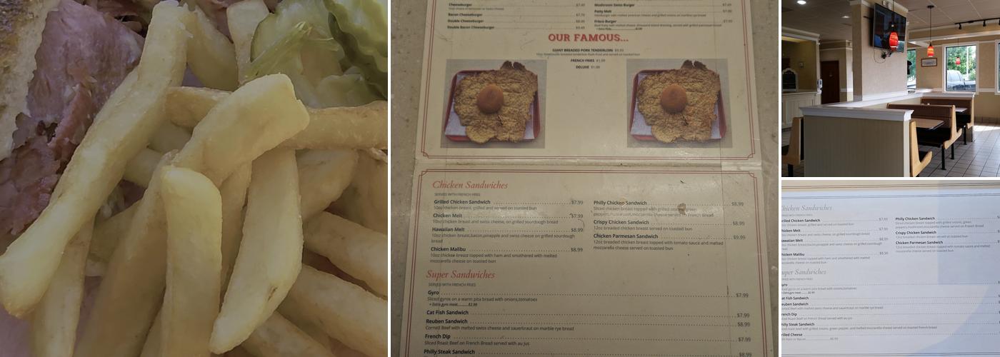 Edinburgh Diner Menu