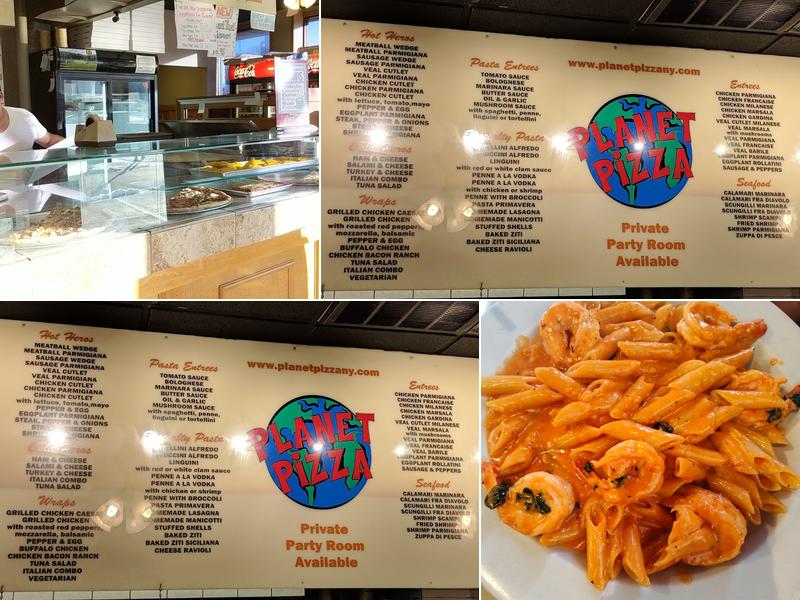 Planet Pizza Monroe Menu