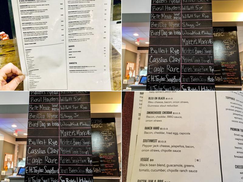 The Goat Middletown Menu