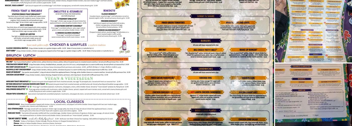 The Flying Biscuit Cafe Menu