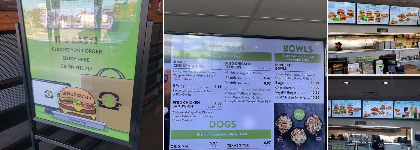 BurgerFi Menu