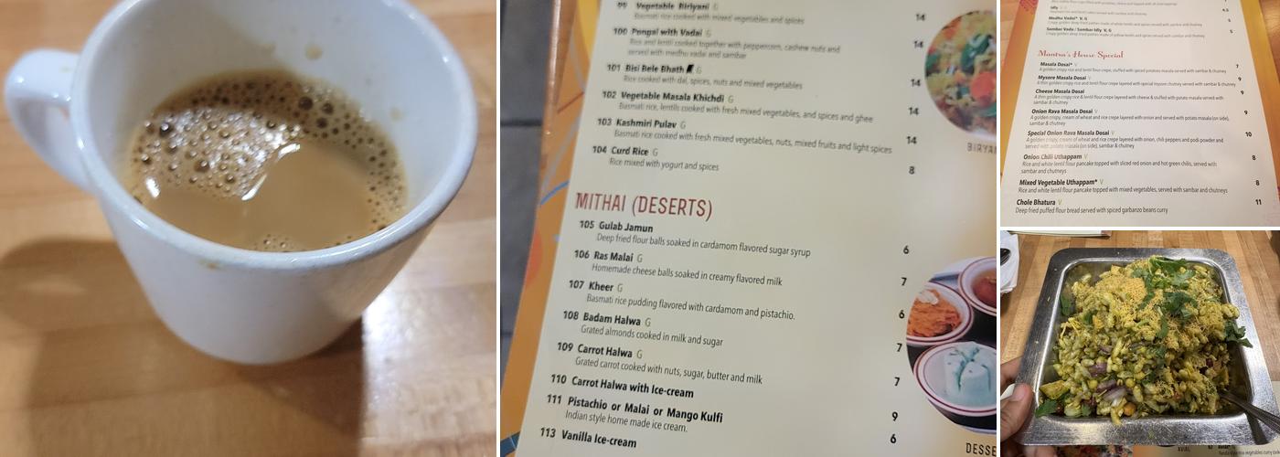 Madras Mantra Decatur Menu