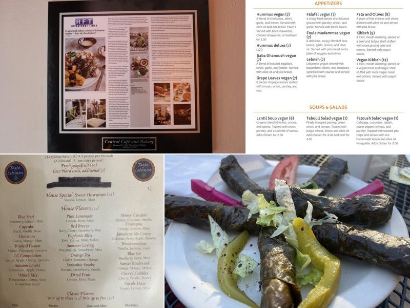 Taste of Lebanon Menu