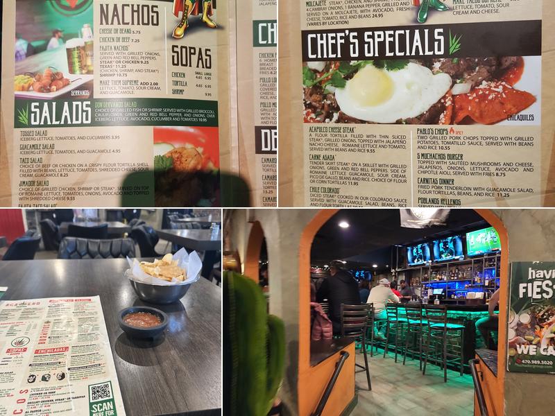 Agavero Cantina Menu