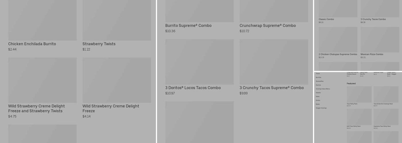 Taco Bell Menu