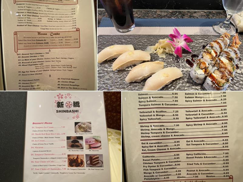 Shinbashi Menu