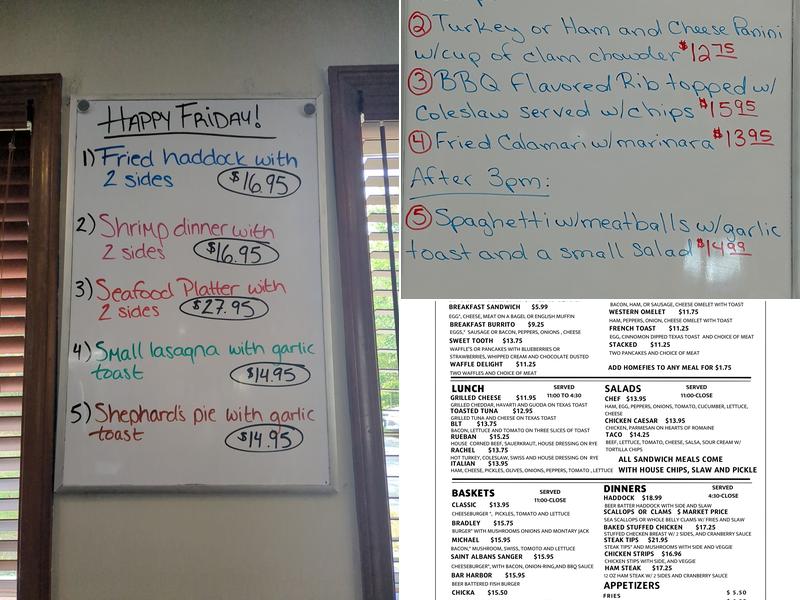 SHELBY’S CAFE AND BAKERY Menu