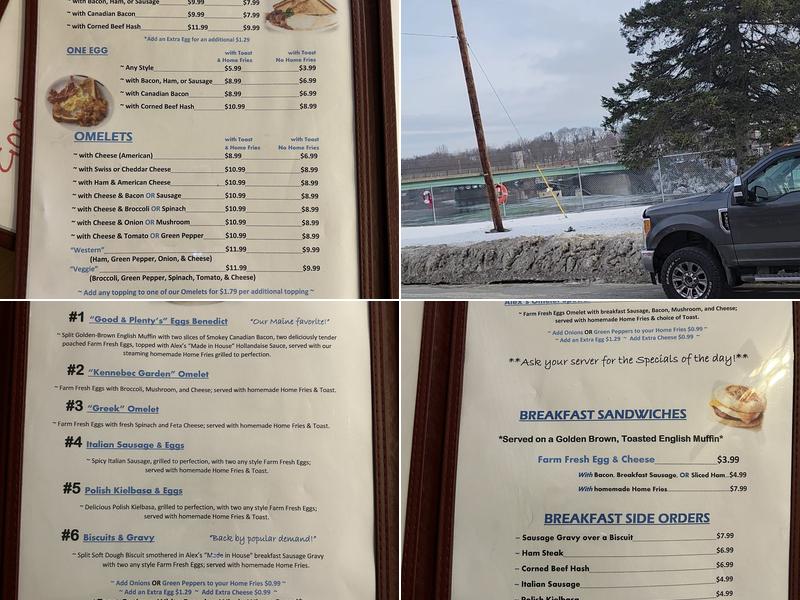 Good & Plenty Diner Menu