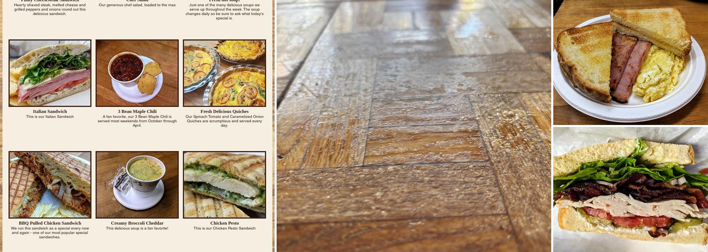 The Barn Cafe Menu