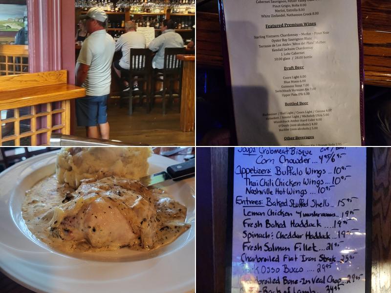 DJ's Restaurant Menu