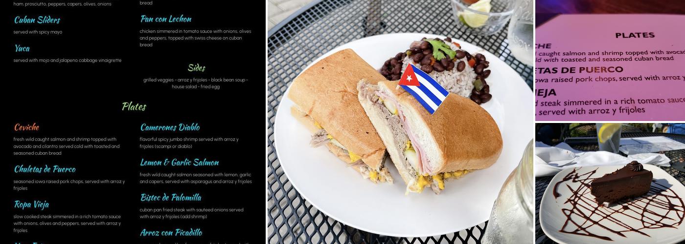 Ceviche Bar Menu