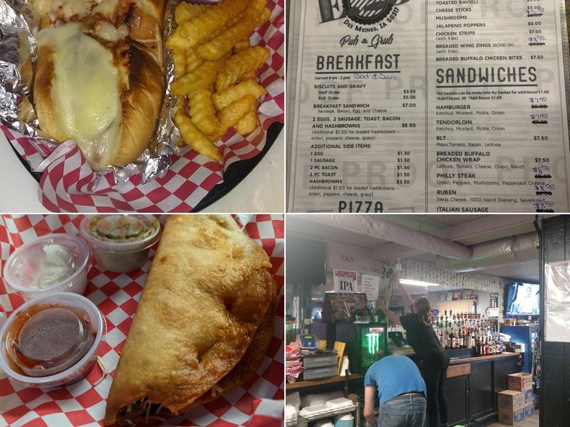 E 25th Pub & Grub Menu