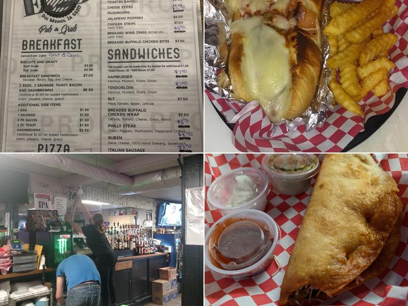 E 25th Pub & Grub Menu