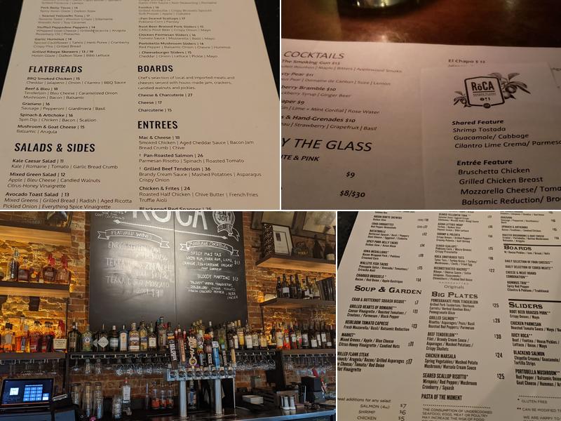 RoCA Menu