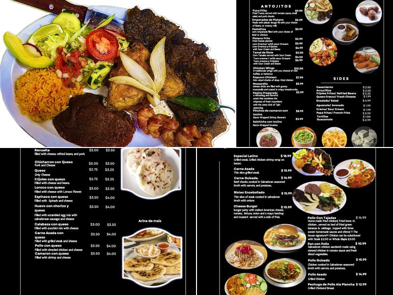 El Buen Sabor Latino Menu