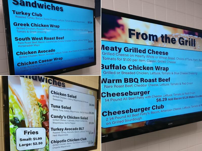 Dash Café Menu