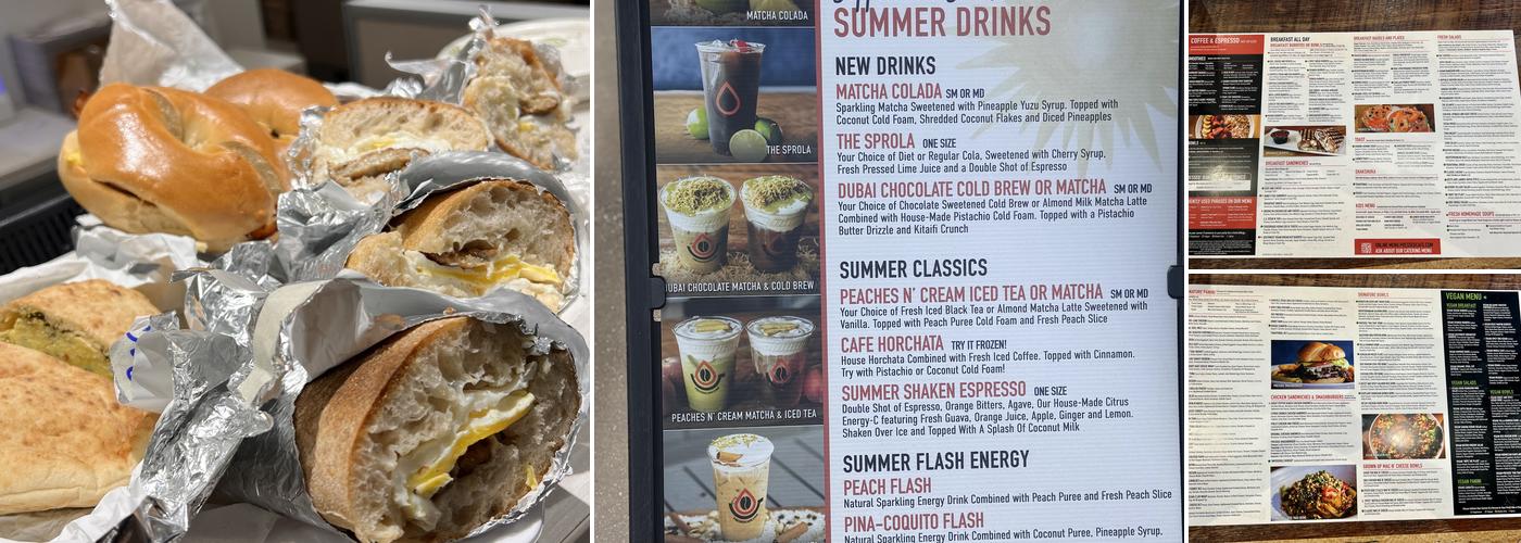 Pressed Cafe Burlington Menu