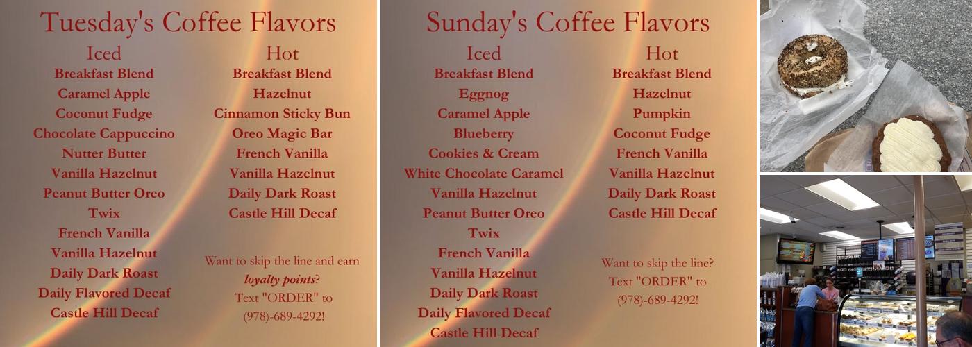 Perfecto's Caffe Menu