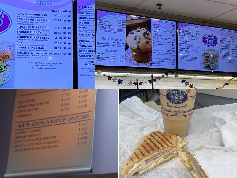 Perfecto's Caffè Menu