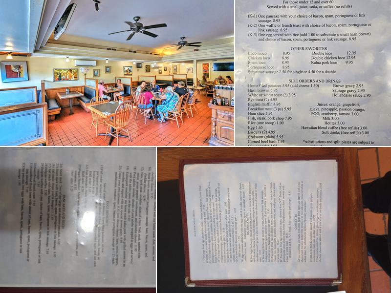 Black Rock Cafe Menu