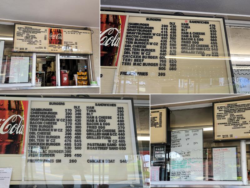 Kandi's Drive Inn Menu